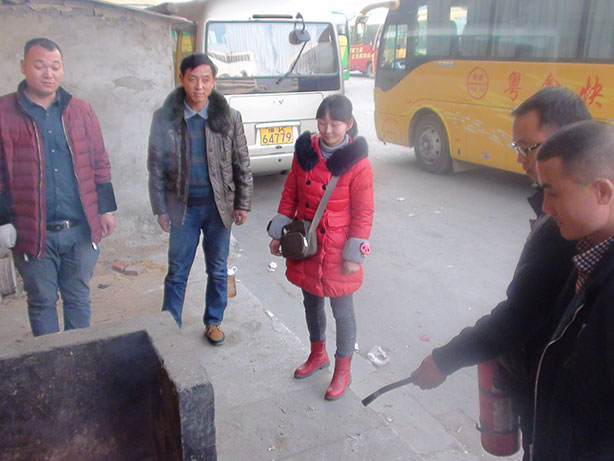 長(cháng)葛粵鑫客運公司消防演練,長(cháng)葛市粵鑫汽車(chē)運輸有限公司